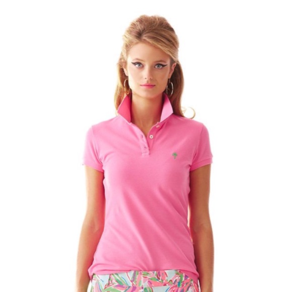 Lilly Pulitzer Island Polo in Capri Pink - Picture 2 of 12